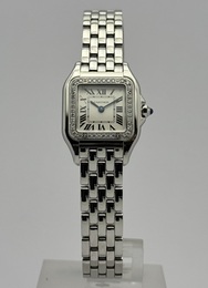 Cartier Panthere De Cartier acier diamants B&P neuve 2024