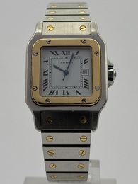 CARTIER Santos Or & Acier circa 1990