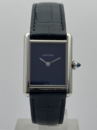 Cartier Tank Must De Cartier Blue B&P 2022