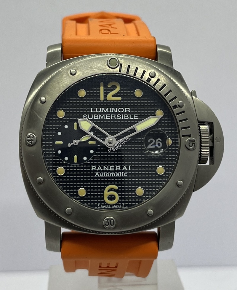 Panerai Luminor Submersible Titane de Circa 2002 ref Pam00025 et